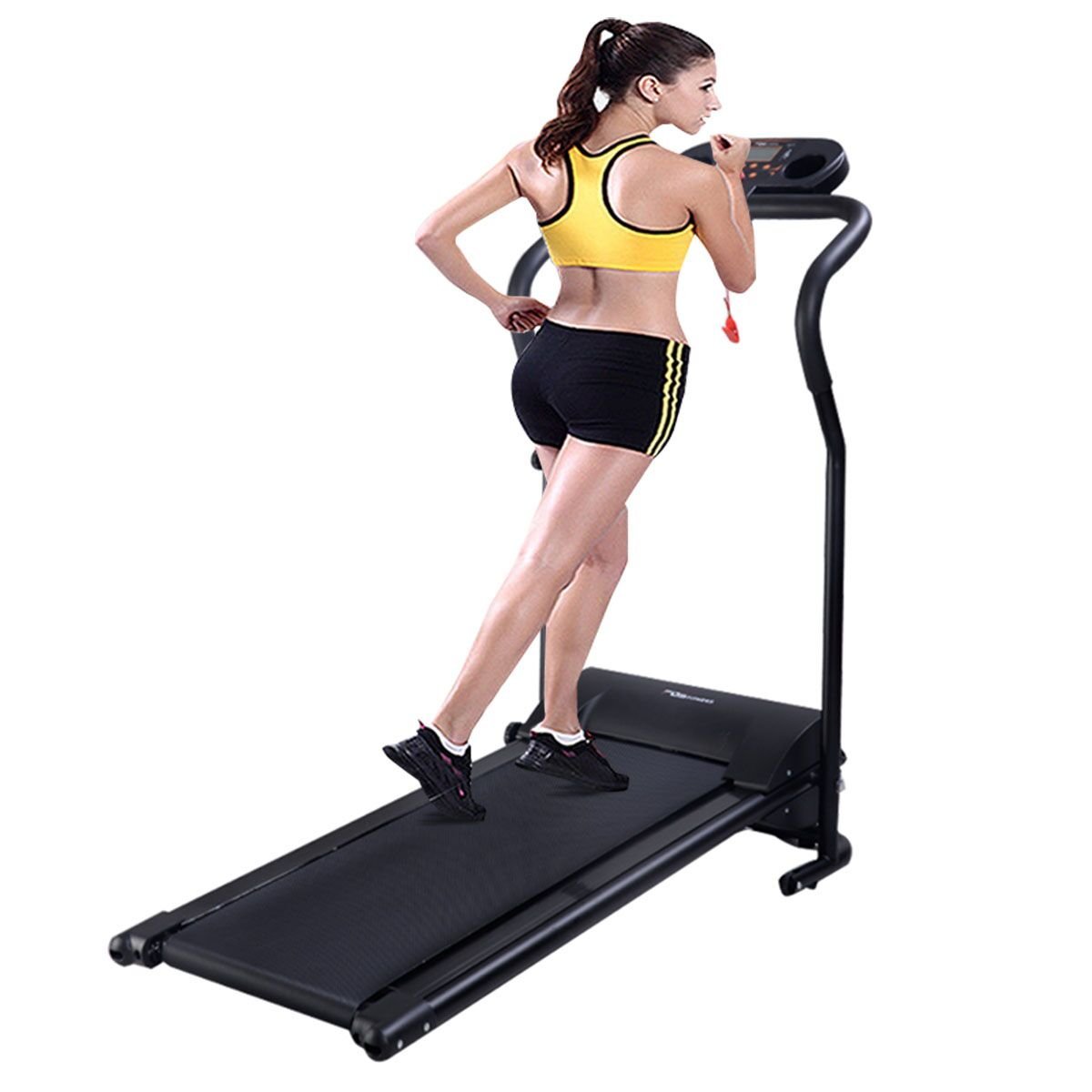 Goplus Electric Treadmill 600W Folding Power Motorized Running Jogging Machine