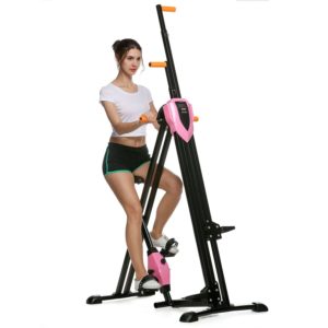 Ancheer Vertical Climber Machine Total Body Workout