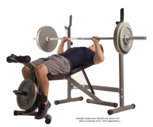 Body Champ BCB3780 Olympic Weight Bench and Squat Rack