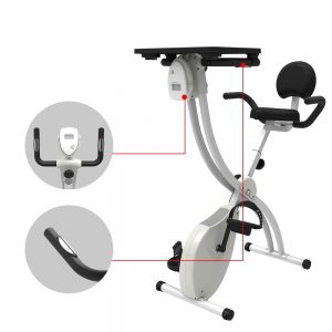 Gymmaster Home Adjustable Folding Magnetic Bike