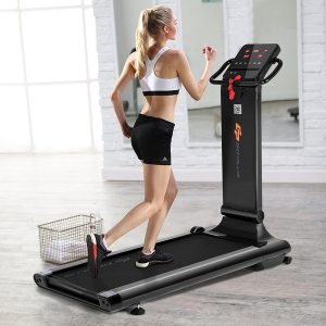 Goplus 1.5HP Electric Folding Treadmill LED Touch Screen
