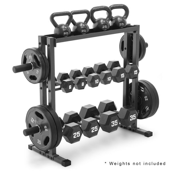 Marcy Combo Weights Storage Rack
