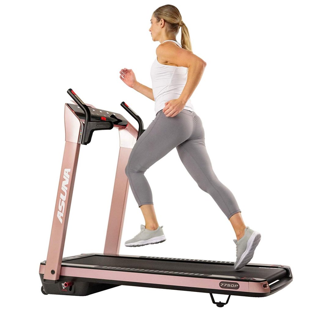 Sunny Health & Fitness 7750P Asuna SpaceFlex Motorized Running Treadmill