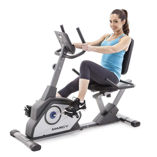 Marcy NS-40502R Magnetic Recumbent Exercise Bike