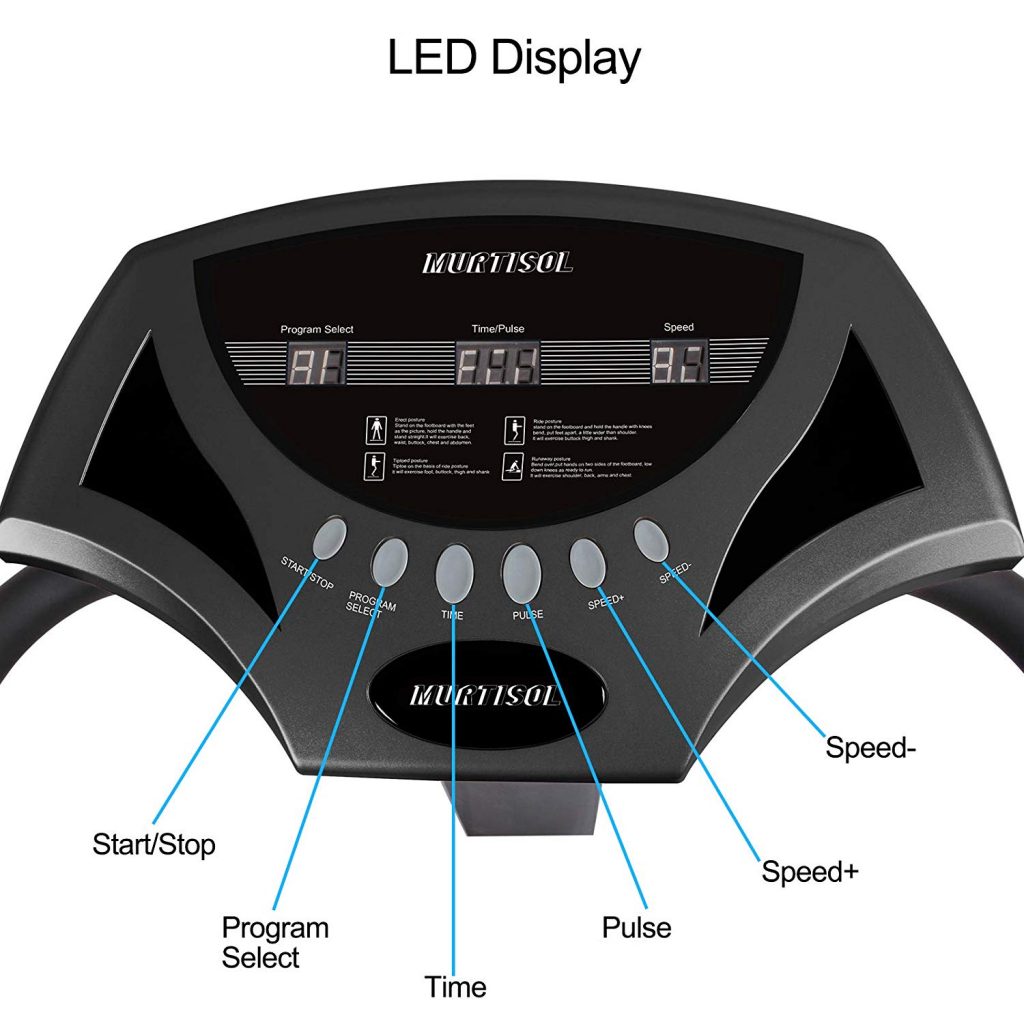 Murtisol Whole Body Vibration Platform LED Display