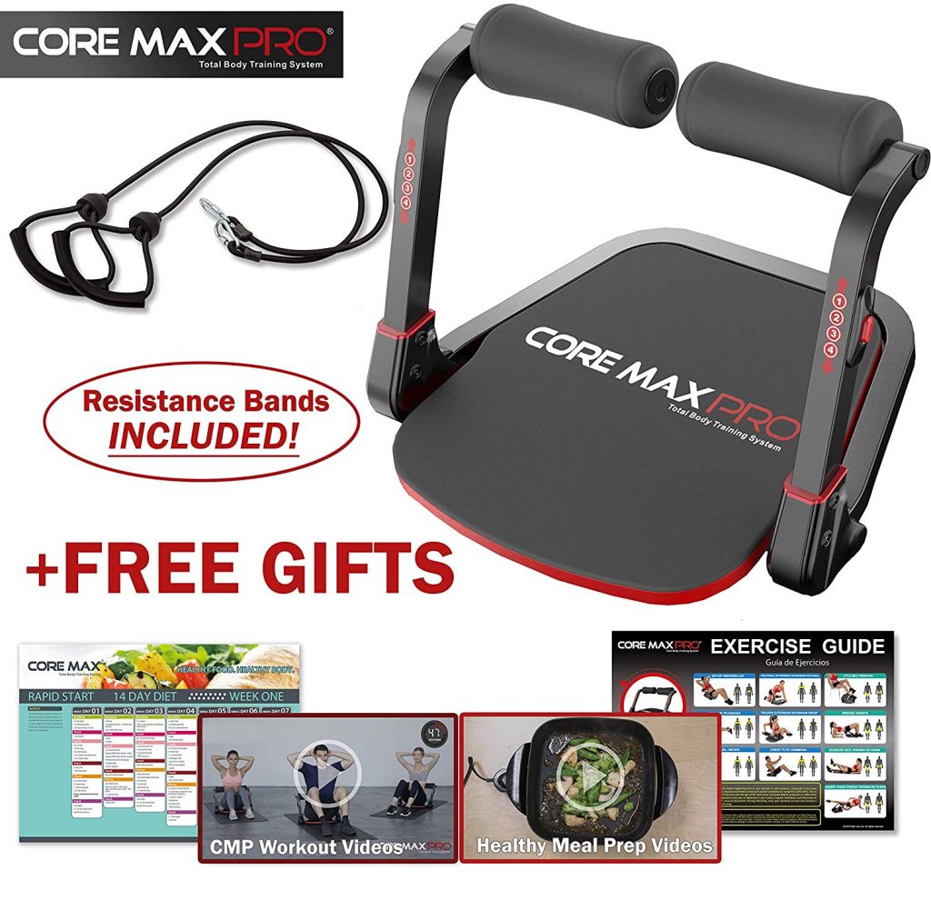core max pro with resistance bands