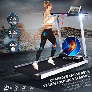 Fannay Foldable Electric Home Treadmill