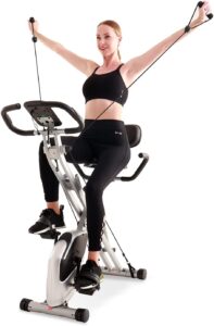 Davcreator Foldable Fitness Reumbent Exercise Bike