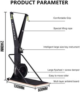 Gym Fitness Equipment ski Machine Features