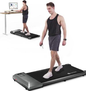 DeerRun Walking Pad Mini Treadmill