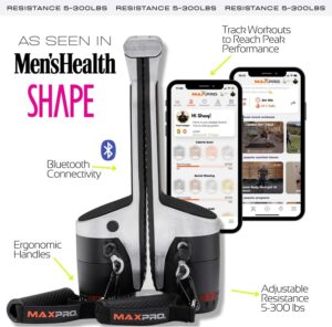 MAXPRO Fitness- Cable Home Gym | As Seen on Shark Tank Bluetooth